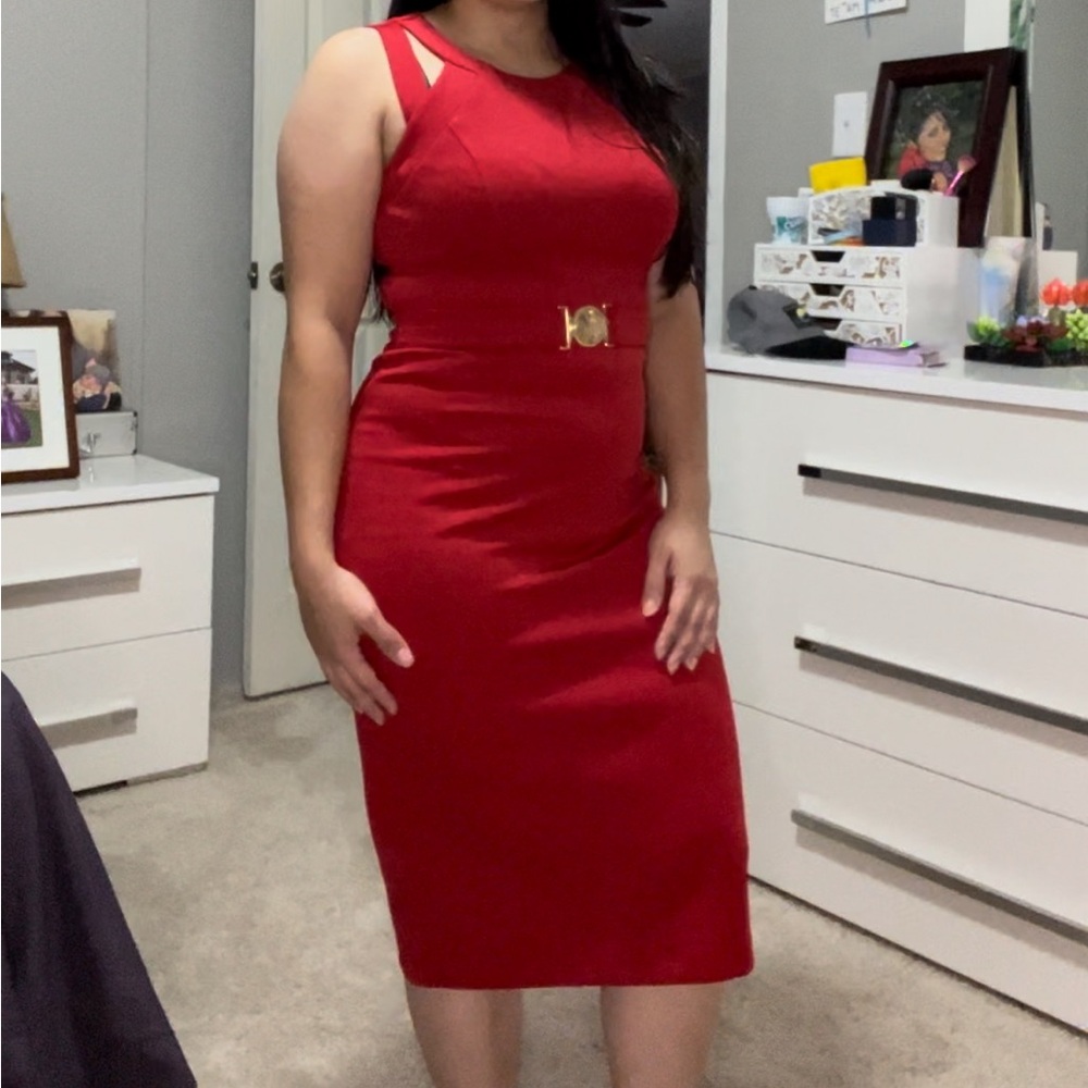 Guess Red Dress